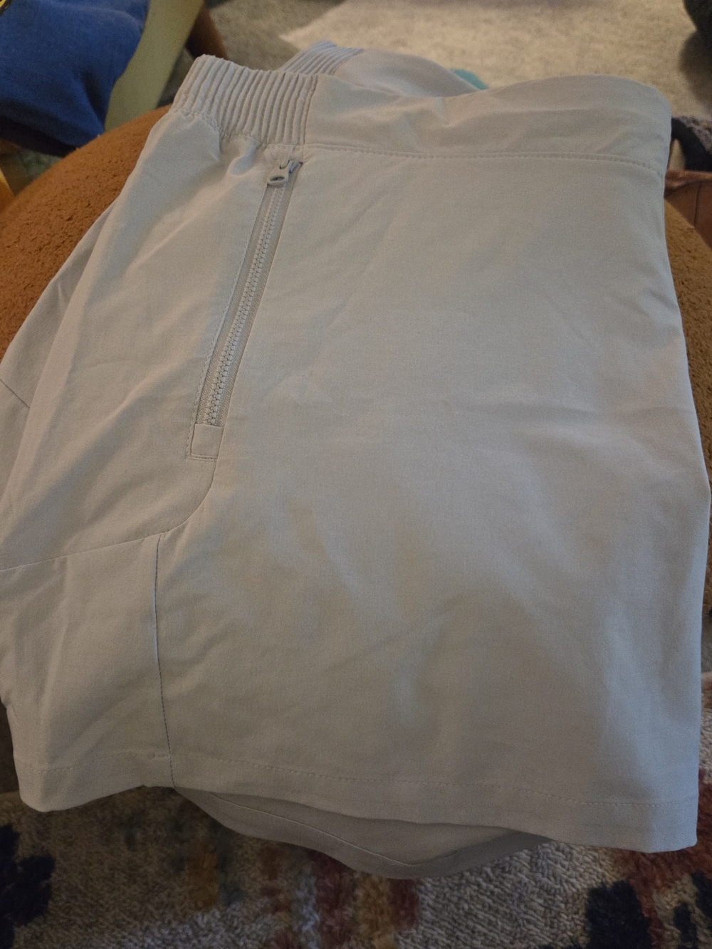 Columbia Light Gray Athletic Shorts
